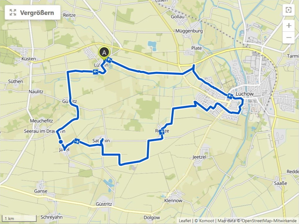 31.05.2020 Tour 10 - Großer Rundlingsweg von Lübeln nach Lübeln